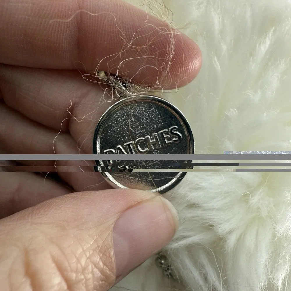 Limited Too Patches Dog Collar Tag Y2K VTG Stuffed Animal 15" Plush Dog - Picture 5 of 9